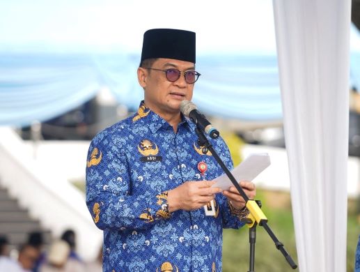Pimpin Upacara Sumpah Pemuda 2026 Sekda Riau Ingatkan Generasi Muda Bersikap Patriotik 
